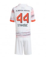 Bayern Munich Josip Stanisic #44 Vieraspaita Lasten 2025-26 Lyhythihainen (+ shortsit)